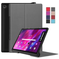 {RUBBIE Shell} C Oque สำหรับ Lenovo Yoga Tab 11กรณีแม่เหล็กหนัง PU ยืนปกพลิกสำหรับ F Unda Lenovo โยคะ Tab 11ปกกรณี YT J706X YT J706F