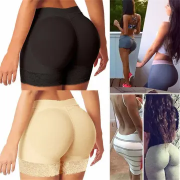 Women Sexy Fake Ass Underwear Haunch Buttock Padded Hip Panties