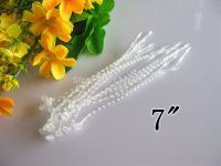 1000 pieces/lot 7 inch White Plastic Adjustable Security Beaded Loop Barb Fastener Tag Tie lock Cable Management