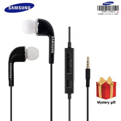หูฟัง Samsung EHS64แบบมีสาย3.5มม.,ใหม่หูฟังอินเอียร์พร้อมไมโครโฟนสำหรับ Galaxy S6 S7 S8การรับรองเจ้าหน้าที่สนับสนุน