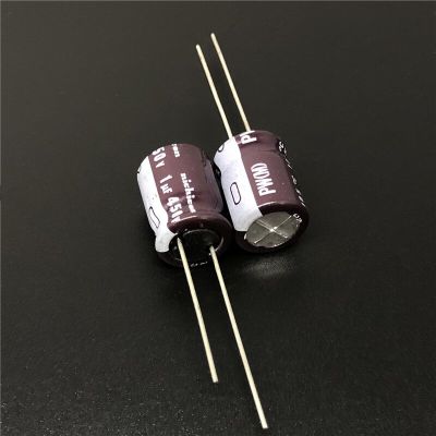 10pcs/100pcs 1uF 450V NICHICON PW Series 10x12.5mm Low Impedance Long Life 450V1uF Aluminum Electrolytic capacitor