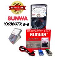 SUNWA YX-360TR E-B มัลติมิเตอร์ มิเตอร์วัดไฟ มิเตอร์วัดไฟแบบดิจิตอล เครื่องมือวัดไฟฟ้าพร้อมจอ LCD สามารถวัดกระแสไฟฟ้า AC/DC แรงดันไฟฟ้า