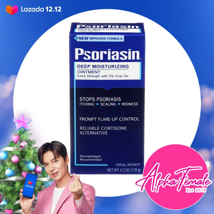 Psoriasin Deep Moisturizing Ointment, Stops Psoriasis, Itching, Scaling