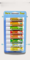 Sierra Bees, Organic Lip Balm Combo Pack contains 8 bars, 0.15 oz (4.25 g.) per bar.