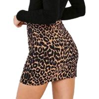 Women Sexy Female High Waist Leopard Skirts Lady Girls Beach Cover Up Mini Skirt Party Bodycan Pencil Skirt Summer Clothing