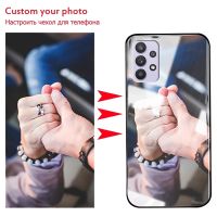 Custom Photo Tempered Glass Case For Samsung J4 J5 J6 J7 J8 prime plus M60 M10 M20 M31 M30 M62 M32 M80S Unique Bumper DIY Case