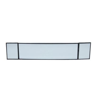 New Car Wide Curve Convex Interior Reflector Clip Tri-fold Panoramic Rear View Mirror CSL2018