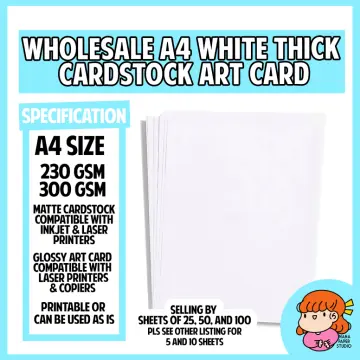 Thick Cardstock - Best Price in Singapore - Nov 2023