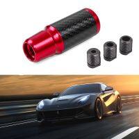 【JH】 Car modification parts 5-speed carbon fiber gear head aluminum alloy 6-speed wave stick 9cm