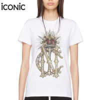 iCONiC ICN CROWN T-SHIRT #4164 เสื้อยืด พิมพ์ลาย มงกุฏ เสื้อยืดแฟชั่น เสื้อยืดสีขาว เสื้อยืดผญ เสื้อยืดผช เสื้อยืดลาย