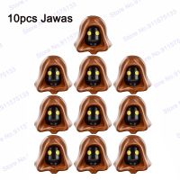 10Pcs Offworld Jawas Refurbish Junk Assemble Building Blocks Bricks Mini Star Action Figure Wars Toys Children Gift