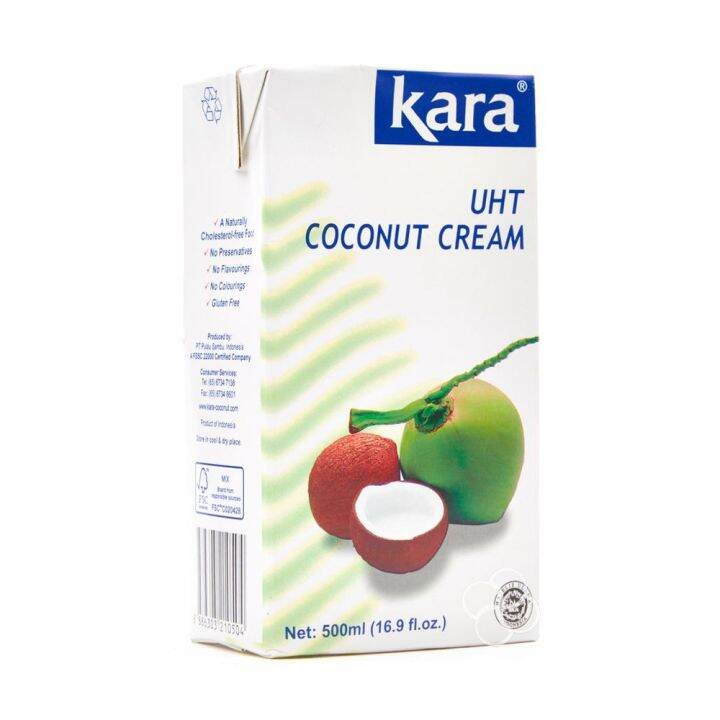 Kara UHT Coconut Cream 500mL Lazada PH