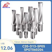 SP Series Drill Bites Insert Drill Metal Drill Bits 13mm-50mm Depth 2D 3D 4D Indexable U Drill Machinery Lathes CNC Water