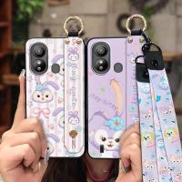 Wristband Anti-knock Phone Case For ZTE Blade L220 protective Wrist Strap Phone Holder Shockproof Lanyard Cute ring