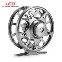 LEO Fly Fishing Reels AL 75 Aluminum Alloy 2 + 1 Ball Bearing 1:1 Gear Ratio Outdoor Fishing Tackle Reel with Bag Pesca 2018 New