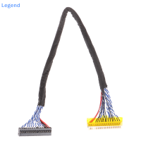 ?【Lowest price】Legend สาย LVDS FIX-30P-S8 Fix 30Pins S8 SINGLE 8Bit 1Ch 8bit แผงจอแสดงผล LED LCD