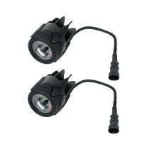 มอเตอร์ไซด์ไฟเสริม LED ไฟตัดหมอกไฟจักรยานยนต์สำหรับ BMW R1200GS F800GS F700GS K1600 F650