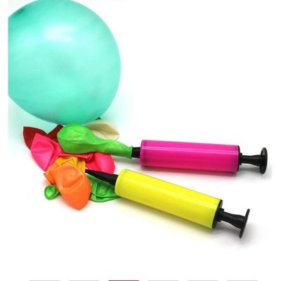 1 PC Balloon pump Mini Plastic Hand Held Ball Party Balloon Inflator Air Pump Portable Useful Balloon Decoration Tools