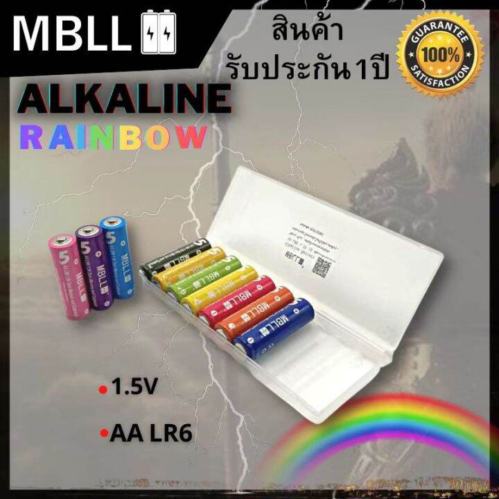 แท้-พร้อมส่ง-mbll-alkaline-aa-aaaถ่านอัลคาไลน์-1-5v-ถ่านไฟฉาย-รีโมท-ของเล่น-เอ็มบีแอลแอล-ราคาต่อ10-20-30ก้อน