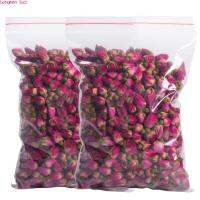 200g คุณภาพสูงธรรมชาติแห้ง Red Rose Buds ดอกไม้แห้งอินทรีย์ Bulk ทำสบู่เค้กงานแต่งงานตกแต่งบ้าน Decore-GFGNH MALL