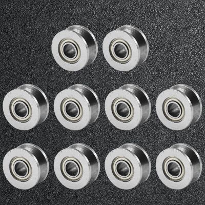 10pcs Rubber Sealed Deep Groove Ball Roller Bearings Linear Bearings Bushing AU