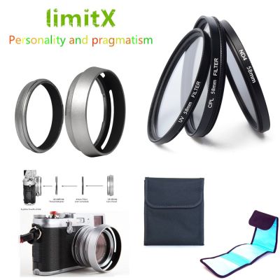 อุปกรณ์เสริมตัวกรอง ND4 CPL รังสียูวีและเคส/ฮู้ด LH-X100สำหรับ X70 X100V X100 X100S X100T กล้องดิจิตอล X100F