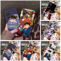 Casing หรับ iPhone 14 13 11 Pro Max 11 Mini 8+ 8 Plus MA13 Detective Conan Anime Pattern Phone เคสโทรศัพท์ อ่อนนุ่ม TPU Shockproof Black ปก