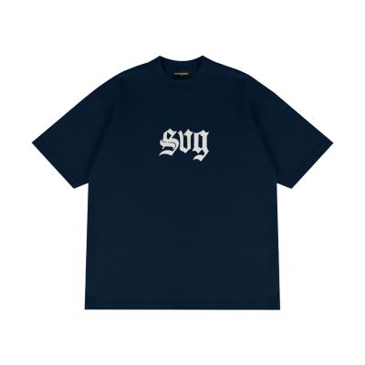 SAVAGE.BKK-SVG Navy Blue T-Shirt