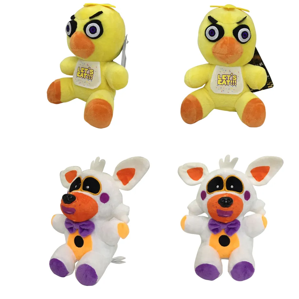 Unicherry Fnaf Plushies 18cm Fnaf Plushies Set Stuffed Animals