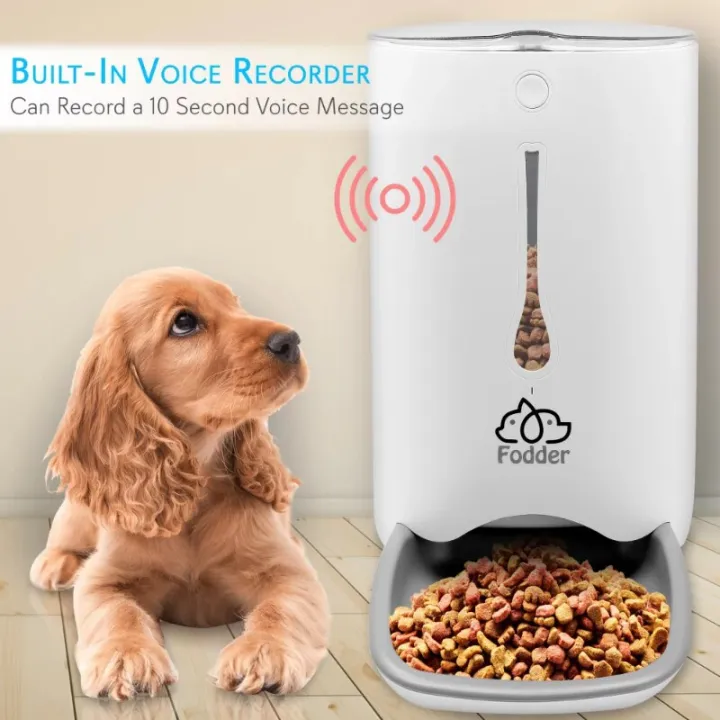 แมวอัตโนมัติ-slapf30อัจฉริยะ-amp-เครื่องให้อาหารสัตว์เลี้ยงดิจิทัลที่ให้อาหารสุนัขระบบพร้อมเล่นข้อความเสียง