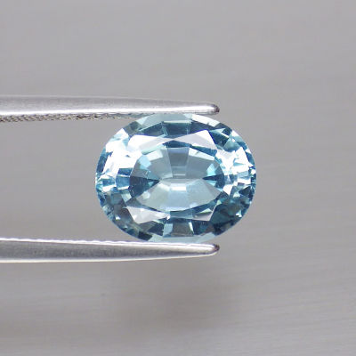 พลอย โทพาส ธรรมชาติ แท้ ( Natural Sky Blue Topaz ) หนัก 4.62 กะรัต