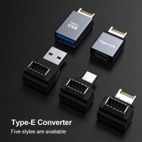 [ดีที่สุด A] ☺ เมนบอร์ดประเภท E To Type C/ อะแดปเตอร์ USB ทดแทนคอมพิวเตอร์เดสก์ท็อปขั้วต่อพีซี Converter 2017อุปกรณ์คอมพิวเตอร์ ✩