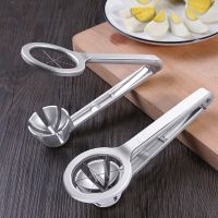 045 Kitchen 304 Stainless Steel egg Cutter Household Quick Egg Cutter Multifunctional Hexagonal Egg Cutter