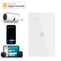 Liligood Apple Siri HomeKit 20A Wireless Touch Wall Boiler Water Heater Switch Electric Light Smart Life APP For Google Alexa Power Points  Switches S