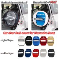 4pcs Mercedes-Benz Car Door Lock Cover Protective Decoration Stainless Steel Car Accessories