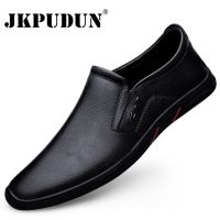 JKPUDUN Men Shoes Casual Breathable Soft Sole Office Loafers Shoes Men Designer Shoes Men Italian Brand Moccasins Zapatos Hombre Shoes Accessories