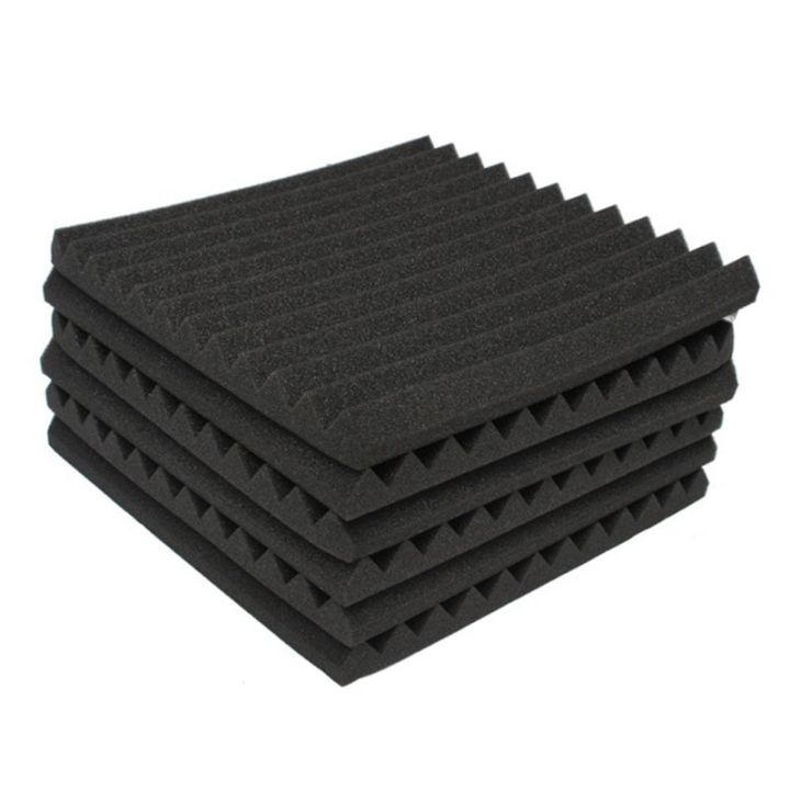 24 Pack Acoustic Panels Studio Foam Wedges 1 inch X 12 inch X 12 inch ...