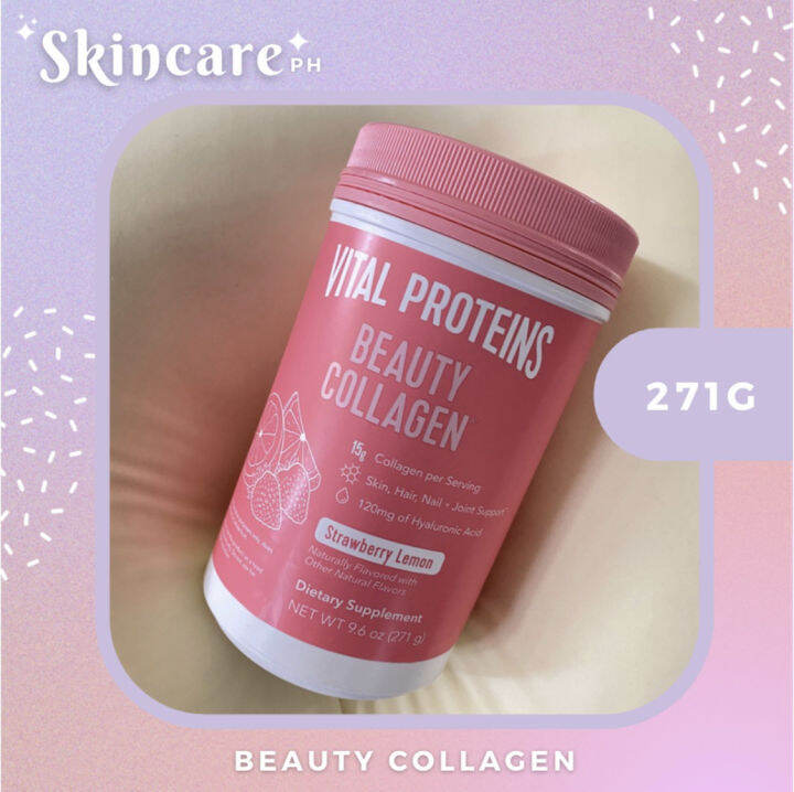 Vital Proteins Beauty Collagen Strawberry Lemon 271g Lazada Ph