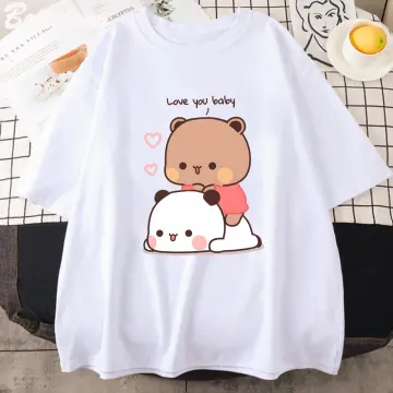 PoLo Shirt Summer Casual Short T Shirt Korean Style Harajuku Cute Teddy  Bear Embroidered T Shirt Super Short Women's T Shirt Top - AliExpress