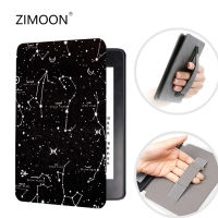 สำหรับ Kindle 11th Smart Case พร้อมสายคล้องมือทาสี PU หนังสำหรับ Kindle 11th C2V2L3 2022แม่เหล็กป้องกัน Slimshell