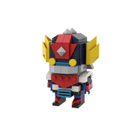 39245 Anime Figures MINi Goldoraked Mecha Robot Building Blocks DIY Action Doll Model Bricks Toys for Children Gifts