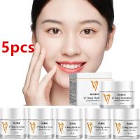 5X OUHOE Lazy คอนซีลเลอร์ครีม Beauty V7 Natural Nude แต่งหน้า Instant Whitening Moisturizing Cream วิตามิน H บำรุงผิว Care