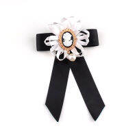 [In stock] เข็มกลัดย้อนยุค Suqi Ribbon Bow Beauty Head เสื้อยกทรงเข็มกลัดอุปกรณ์เสริม หมุด wish ร้อนแรง