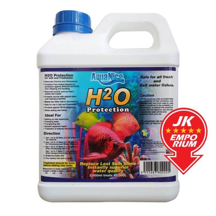 Aquanice H2O Protection Tap Water Conditioner Anti Chlorine Remove