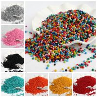 【YF】♨❈☼  500pcs/lot 3mm Color Czech Glass Spacer Beads Austria Round Hole Kids Jewelry Making Accessorie