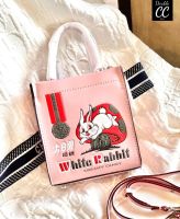 (แท้ ?%‼ from Factory) ??? LIMITED EDITION CG274 WHITE RABBIT MINI CASHIN TOTE BAG