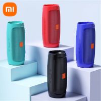 ลำโพงไร้สาย Xiaomi J007ใหม่สำหรับยานพาหนะกลางแจ้งเสียงเสียงเสียงเสียงตาข่ายเตารีดขนาดเล็ก Gratis Ongkir ขนาดเล็ก