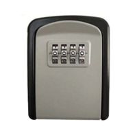 Lock Security Wall Mounted Key Lock Box Safe With 4 Digit Combination Lock Home Outdoor Secret Key Lock Box Safe Deposit Box