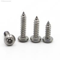 ﹊☁ 10/20pcs Stainless Steel Pin Six Lobe Torx Round Pan Head Tamper Proof Security Self Tapping Wood Screw M2.9 M3.5 M3.9 M4.2 M4.8