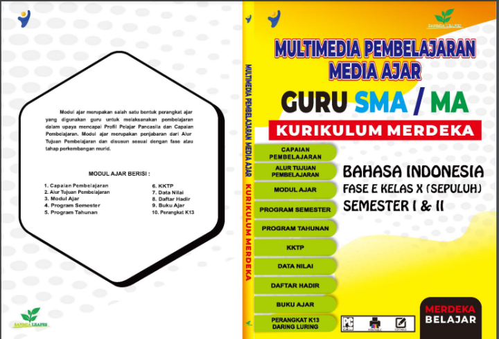 MODUL AJAR KURIKULUM MERDEKA BAHASA INDONESIA SMA/MA KELAS X SEMESTER I ...